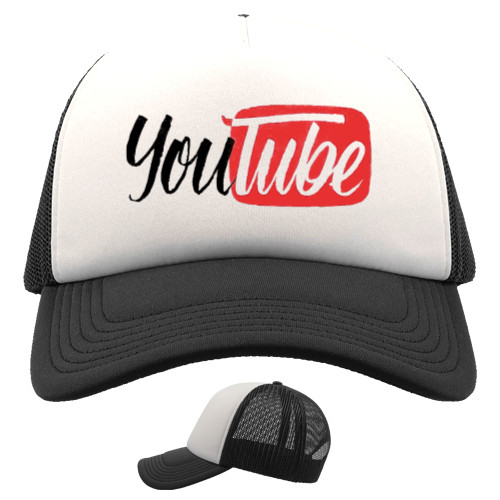 Trucker Cap - Youtube coursive - Mfest