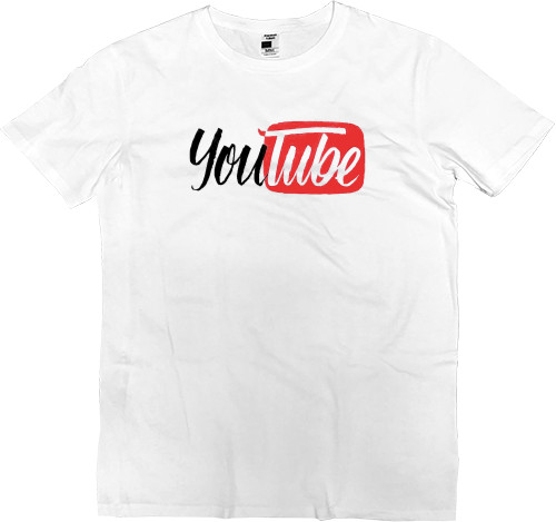 Kids' Premium T-Shirt - Youtube coursive - Mfest