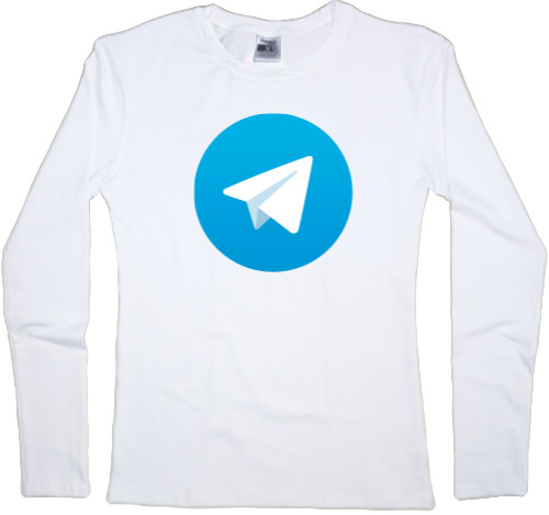 Women's Longsleeve Shirt - Telegram - Mfest