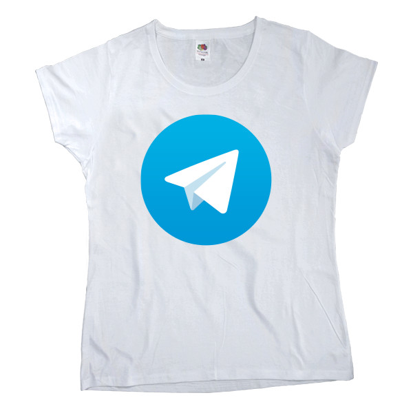 Women's T-shirt Fruit of the loom - Telegram - Mfest