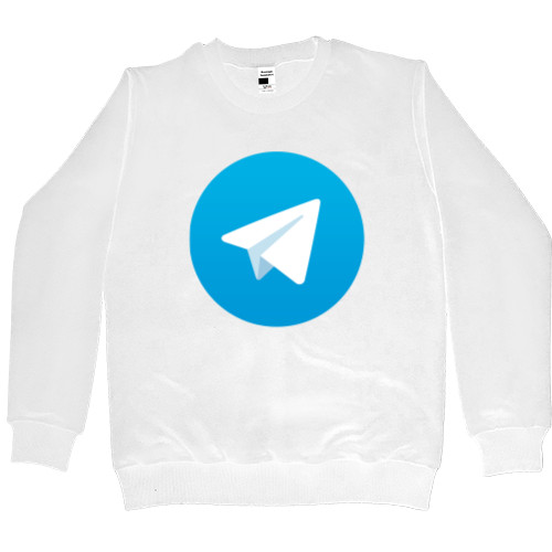 Men’s Premium Sweatshirt - Telegram - Mfest