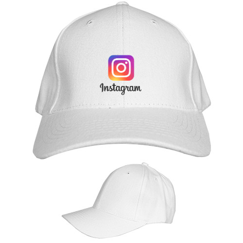 Kids' Baseball Cap 6-panel - Instagram logo - Mfest