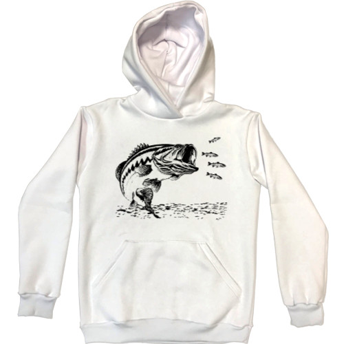 Unisex Hoodie - Bass fishing - Mfest