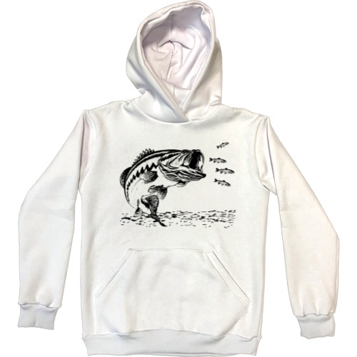 Kids' Premium Hoodie - Bass fishing - Mfest