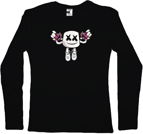 Women's Longsleeve Shirt - Маршмеллоу - Mfest