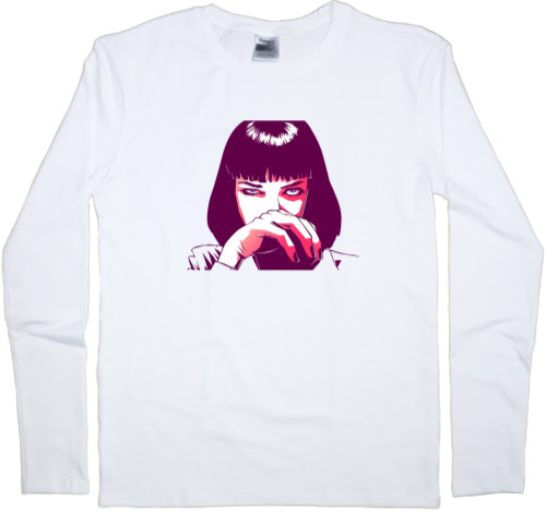 Kids' Longsleeve Shirt - Mia Wallace - Mfest