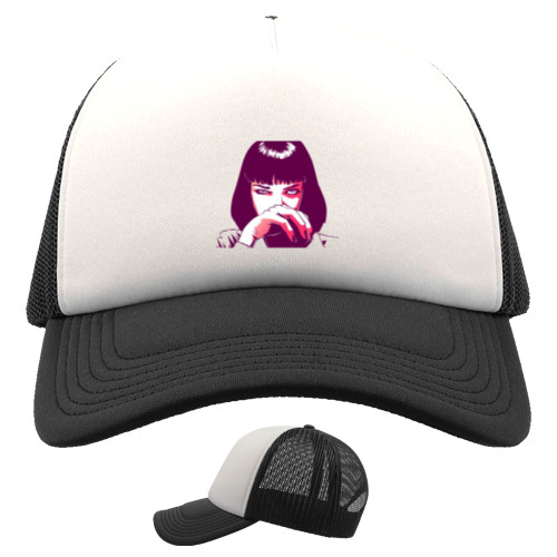 Kids' Trucker Cap - Mia Wallace - Mfest