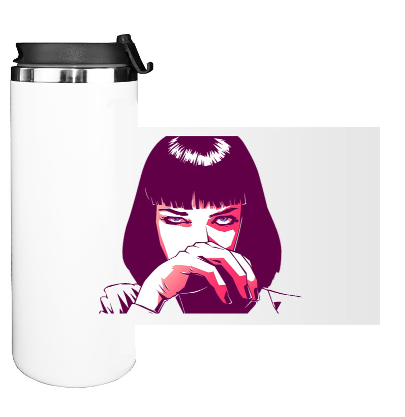 Water Bottle on Tumbler - Mia Wallace - Mfest