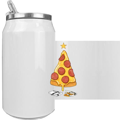 Aluminum Can - New Year with PIZZA - Mfest