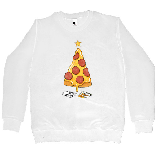 Women's Premium Sweatshirt - New Year with PIZZA - Mfest