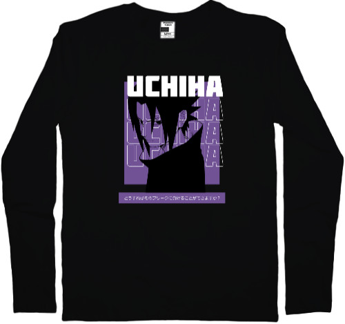 Men's Longsleeve Shirt - Sasuki Uchiha clan - Mfest