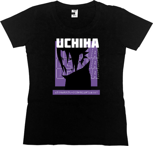 Women's Premium T-Shirt - Sasuki Uchiha clan - Mfest