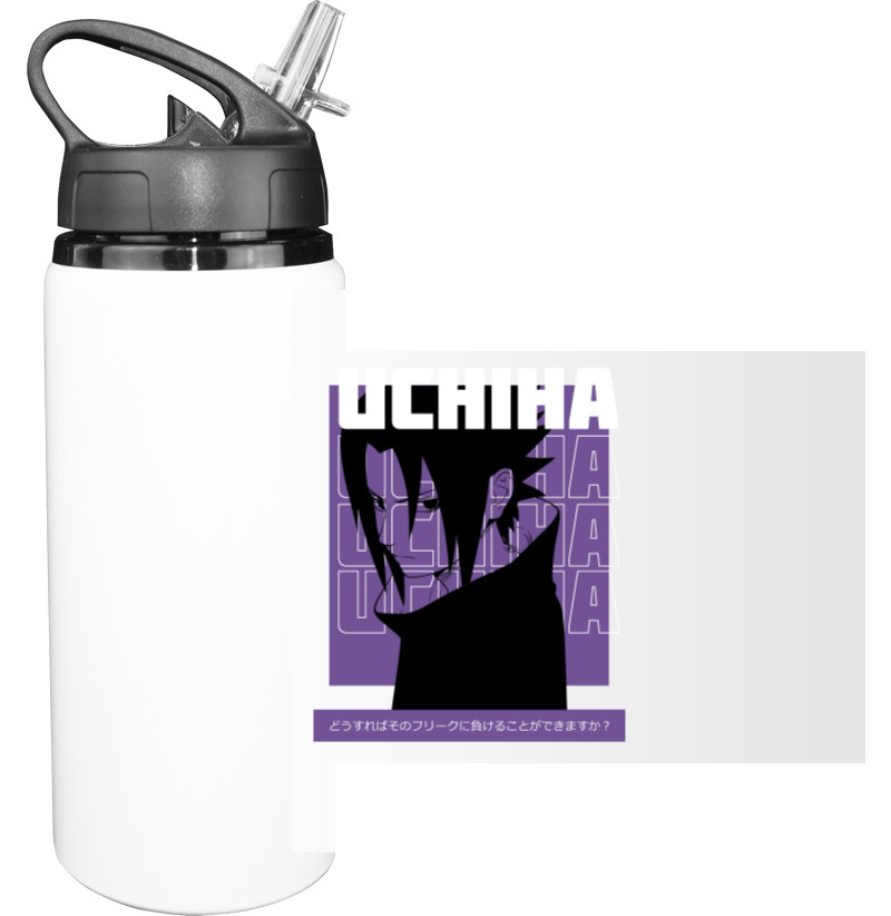 Sport Water Bottle - Sasuki Uchiha clan - Mfest