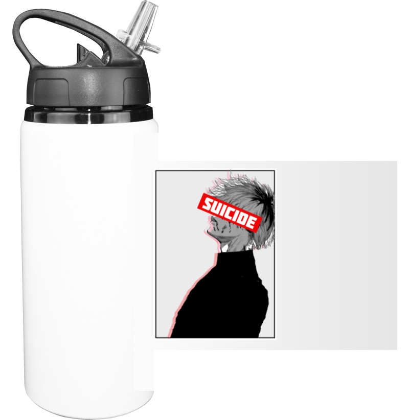 Sport Water Bottle - Suicide ghoul - Mfest