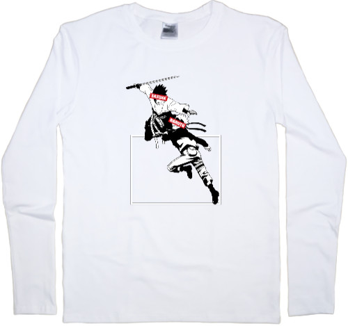 Men's Longsleeve Shirt - NarutoxSasuke - Mfest