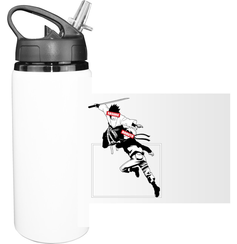 Sport Water Bottle - NarutoxSasuke - Mfest