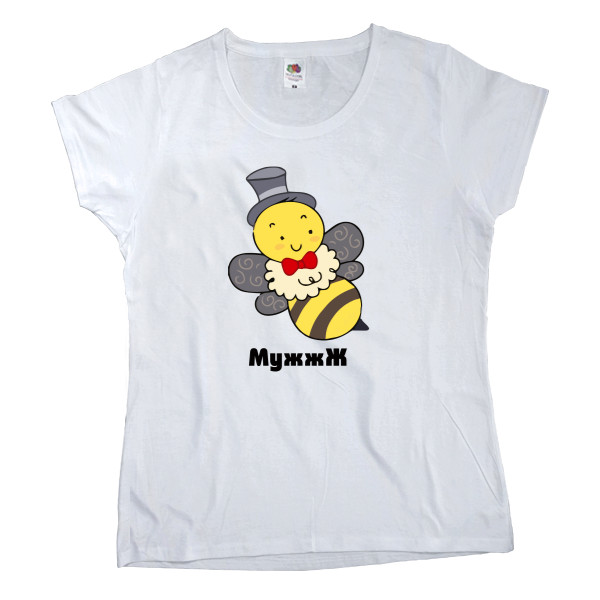 Women's T-shirt Fruit of the loom - МужжЖ - Mfest