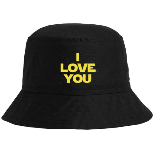 Панама - I LOVE YOU STAR WARS - Mfest Панама - I LOVE YOU STAR WARS - Mfest