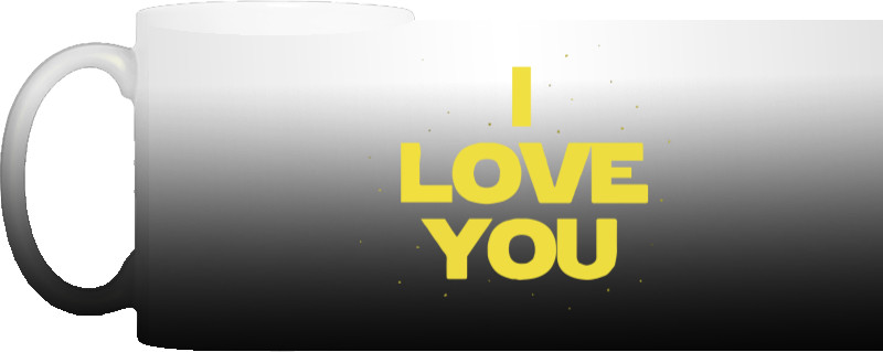 Magic Mug - I LOVE YOU STAR WARS - Mfest