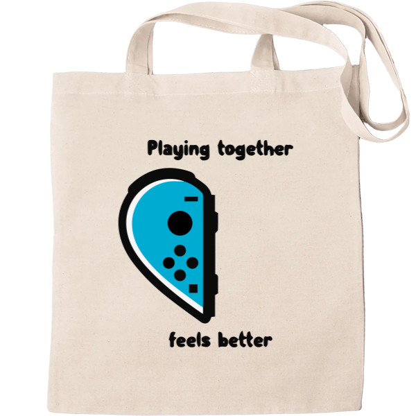 Tote Bag - Playing together feels better 1 - Mfest