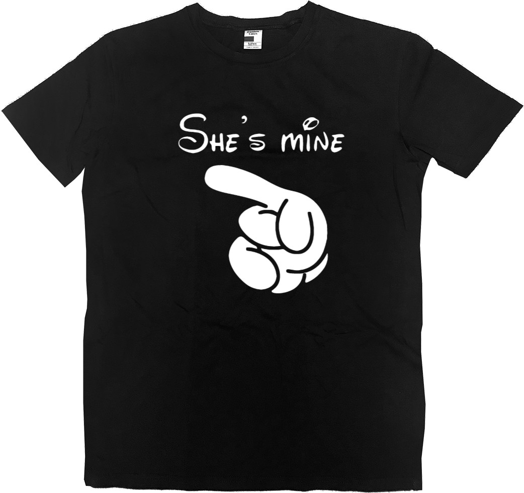 Men’s Premium T-Shirt - Disney She's mine - Mfest