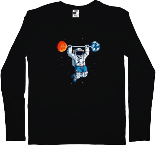 Kids' Longsleeve Shirt - Space aerobics - Mfest