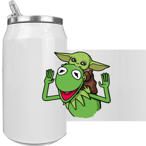 Aluminum Can - Hungry Baby Yoda - Mfest