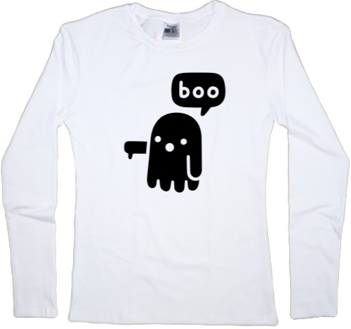 Women's Longsleeve Shirt - BOO - Mfest