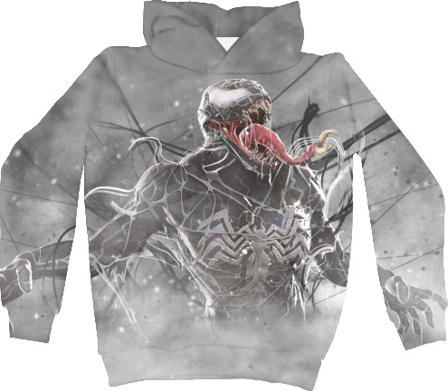 Kids' Hoodie 3D - Venom one - Mfest