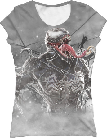 Women's T-Shirt 3D - Venom one - Mfest