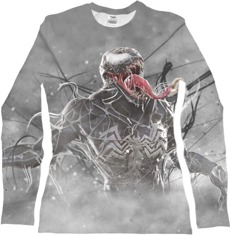 Women's Longsleeve Shirt 3D - Venom one - Mfest