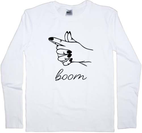 Men's Longsleeve Shirt - BOOM - Mfest