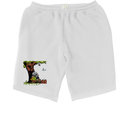 Men's Shorts - Baby Yoda and Stitch - Mfest