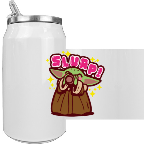 Aluminum Can - Baby Yoda SLURP - Mfest