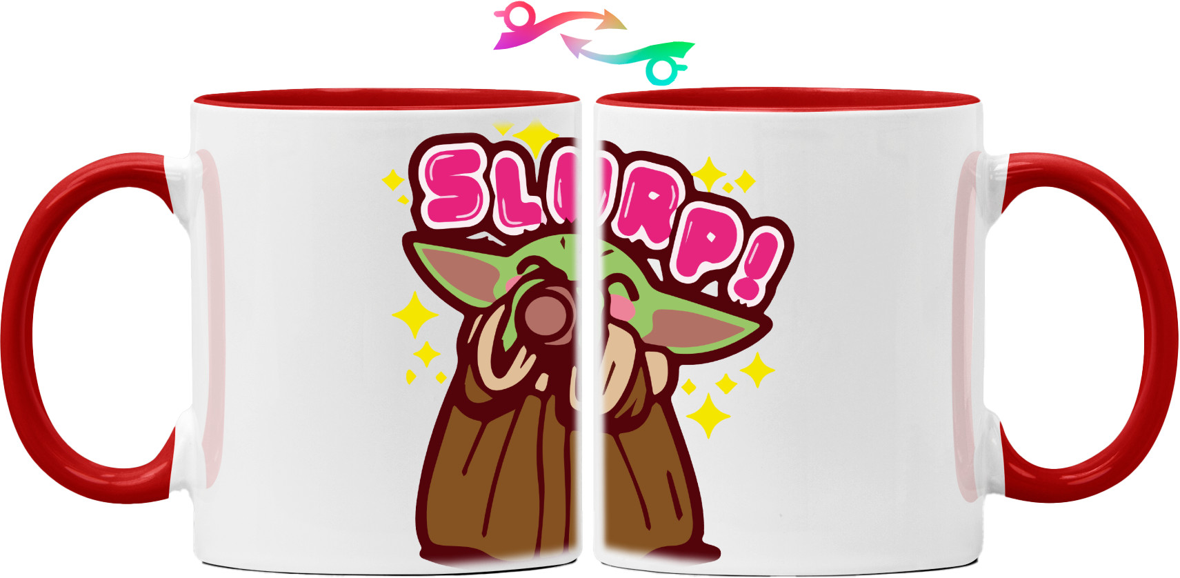 Mug - Baby Yoda SLURP - Mfest