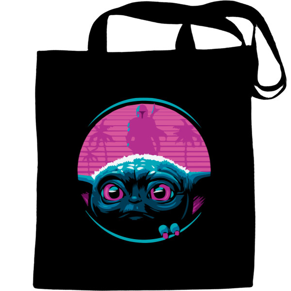 Tote Bag - Baby Yoda Retro - Mfest