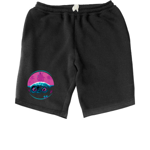 Men's Shorts - Baby Yoda Retro - Mfest