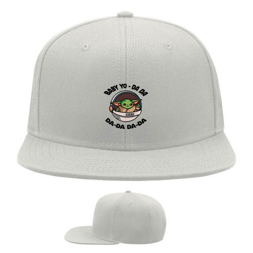 Snapback Baseball Cap - BABY YODA DA-DA - Mfest