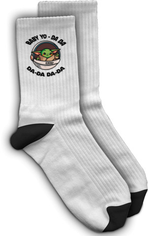 Socks - BABY YODA DA-DA - Mfest