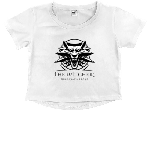 Kids' Premium Cropped T-Shirt - The Withcer Game - Mfest