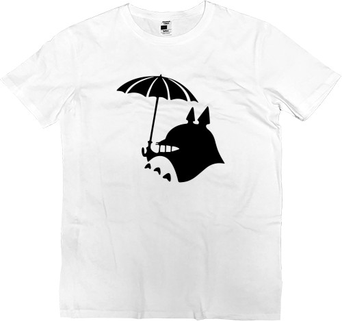 Футболка Преміум Чоловіча - Totoro Umbrella - Mfest