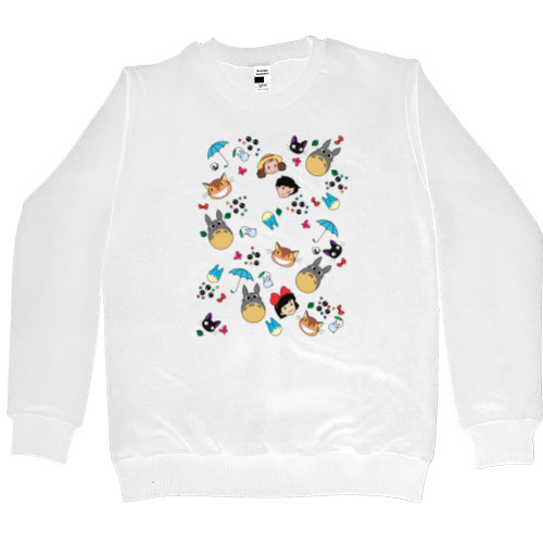 Men’s Premium Sweatshirt - Totoro Print - Mfest