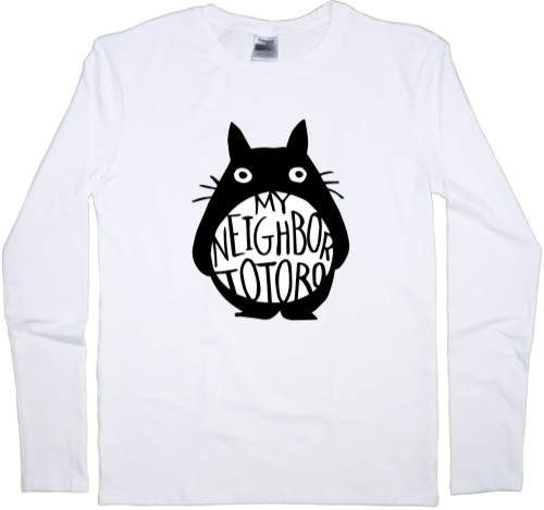 Men's Longsleeve Shirt - My neighbor Totoro  print - Mfest