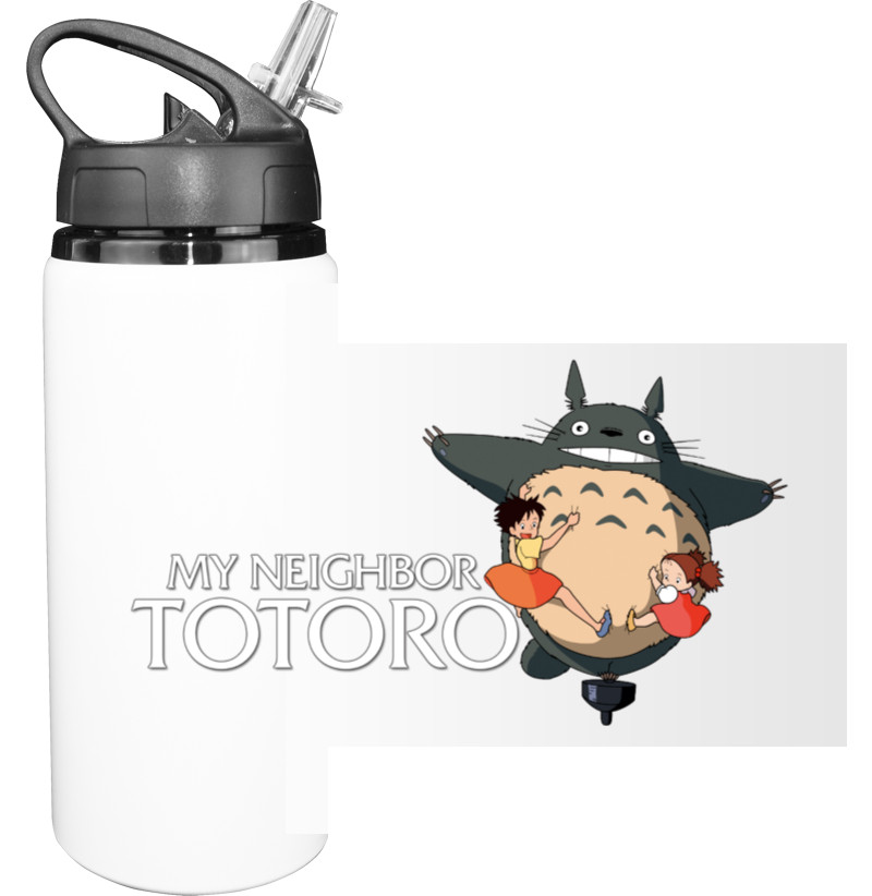 Бутылка для воды - My neighbor Totoro logo - Mfest