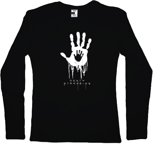 Women's Longsleeve Shirt - Death Stranding Hand - Mfest