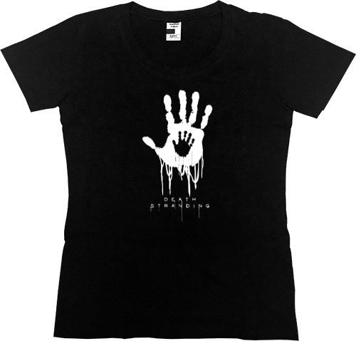 Women's Premium T-Shirt - Death Stranding Hand - Mfest