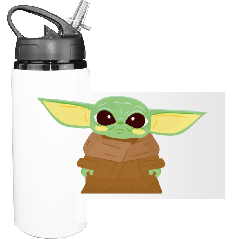 Бутылка для воды - Baby Yoda - Mfest