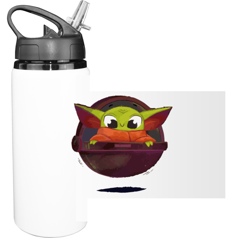 Sport Water Bottle - Baby Yoda Fun - Mfest