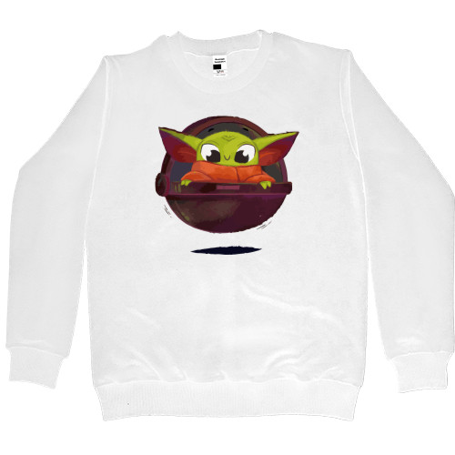 Women's Premium Sweatshirt - Baby Yoda Fun - Mfest