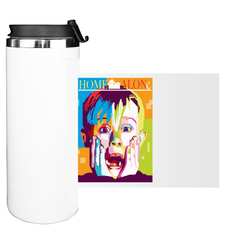 Water Bottle on Tumbler - Home Alone Art - Mfest